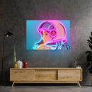 Astronaut Girl Led Neon Acrylic Artwork - Custom Neon Signs | LED Neon Signs | Zanvis Neon®