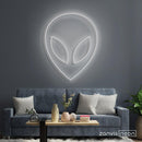 Alien Head Neon Sign - Custom Neon Signs | LED Neon Signs | Zanvis Neon®