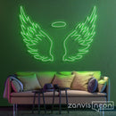 Angel Wings Neon Sign - Custom Neon Signs | LED Neon Signs | Zanvis Neon®