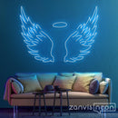 Angel Wings Neon Sign - Custom Neon Signs | LED Neon Signs | Zanvis Neon®