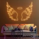 Angel Wings Neon Sign - Custom Neon Signs | LED Neon Signs | Zanvis Neon®