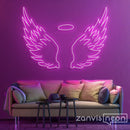 Angel Wings Neon Sign - Custom Neon Signs | LED Neon Signs | Zanvis Neon®