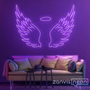Angel Wings Neon Sign - Custom Neon Signs | LED Neon Signs | Zanvis Neon®