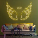 Angel Wings Neon Sign - Custom Neon Signs | LED Neon Signs | Zanvis Neon®