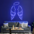 Angel Wings Neon Sign - Custom Neon Signs | LED Neon Signs | Zanvis Neon®