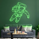 Astronaut Neon Sign - Custom Neon Signs | LED Neon Signs | Zanvis Neon®