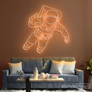 Astronaut Neon Sign - Custom Neon Signs | LED Neon Signs | Zanvis Neon®
