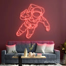 Astronaut Neon Sign - Custom Neon Signs | LED Neon Signs | Zanvis Neon®