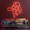 Astronaut Neon Sign - Custom Neon Signs | LED Neon Signs | Zanvis Neon®