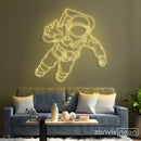 Astronaut Neon Sign - Custom Neon Signs | LED Neon Signs | Zanvis Neon®