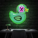 Bad Duck Led Neon Acrylic Artwork - Custom Neon Signs | LED Neon Signs | Zanvis Neon®