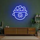 Bag of Gold Neon Sign - Saint Patrick Day - Custom Neon Signs | LED Neon Signs | Zanvis Neon®