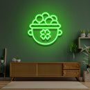 Bag of Gold Neon Sign - Saint Patrick Day - Custom Neon Signs | LED Neon Signs | Zanvis Neon®