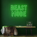 Beast Mode Neon Sign - Custom Neon Signs | LED Neon Signs | Zanvis Neon®