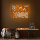 Beast Mode Neon Sign - Custom Neon Signs | LED Neon Signs | Zanvis Neon®