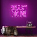 Beast Mode Neon Sign - Custom Neon Signs | LED Neon Signs | Zanvis Neon®