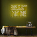 Beast Mode Neon Sign - Custom Neon Signs | LED Neon Signs | Zanvis Neon®