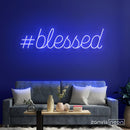 Blessed Neon Sign - Custom Neon Signs | LED Neon Signs | Zanvis Neon®