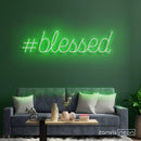 Blessed Neon Sign - Custom Neon Signs | LED Neon Signs | Zanvis Neon®