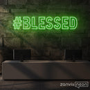 Blessed Neon Sign - Custom Neon Signs | LED Neon Signs | Zanvis Neon®
