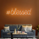 Blessed Neon Sign - Custom Neon Signs | LED Neon Signs | Zanvis Neon®