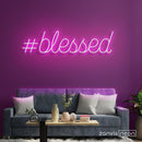 Blessed Neon Sign - Custom Neon Signs | LED Neon Signs | Zanvis Neon®