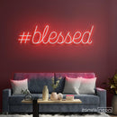 Blessed Neon Sign - Custom Neon Signs | LED Neon Signs | Zanvis Neon®