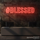 Blessed Neon Sign - Custom Neon Signs | LED Neon Signs | Zanvis Neon®