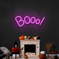 Boo Halloween Led Neon Sign - Halloween Light Decor