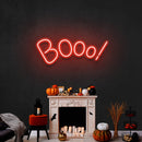 Boo Halloween Led Neon Sign - Halloween Light Decor