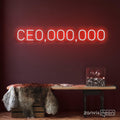 CE0,000,000 Neon Sign - Custom Neon Signs | LED Neon Signs | Zanvis Neon®