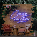 Crazy In Love Neon Sign - Custom Neon Signs | LED Neon Signs | Zanvis Neon®