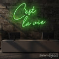 CEST LA VIE Neon Sign - Custom Neon Signs | LED Neon Signs | Zanvis Neon®