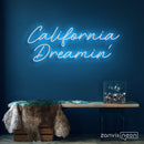 California Dreamin Neon Sign - Custom Neon Signs | LED Neon Signs | Zanvis Neon®