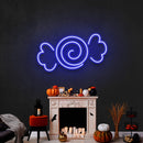 Candy Led Neon Sign - Halloween Light Decor