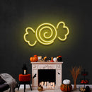 Candy Led Neon Sign - Halloween Light Decor