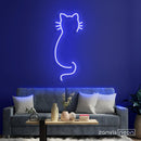 Cat Neon Sign - Neon Animals - Custom Neon Signs | LED Neon Signs | Zanvis Neon®