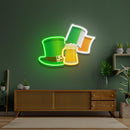 Cheers To Saint Patrick Day Neon Sign - Custom Neon Signs | LED Neon Signs | Zanvis Neon®