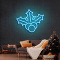 Christmas Holly Flex Neon Sign - Custom Neon Signs | LED Neon Signs | Zanvis Neon®