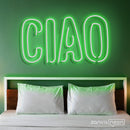 CIAO Neon Sign - Custom Neon Signs | LED Neon Signs | Zanvis Neon®