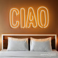 CIAO Neon Sign - Custom Neon Signs | LED Neon Signs | Zanvis Neon®