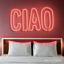 CIAO Neon Sign - Custom Neon Signs | LED Neon Signs | Zanvis Neon®