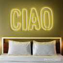 CIAO Neon Sign - Custom Neon Signs | LED Neon Signs | Zanvis Neon®
