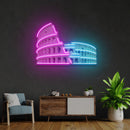 Colosseum Led Neon Acrylic Artwork Zanvis Neon