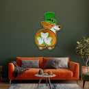 Corgi Irish Shamrock Saint Patrick Day LED Neon Signs - Custom Neon Signs | LED Neon Signs | Zanvis Neon®