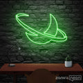 Crescent Moon Neon Sign - Custom Neon Signs | LED Neon Signs | Zanvis Neon®