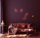 Devil Horns Neon Sign - Custom Neon Signs | LED Neon Signs | Zanvis Neon®