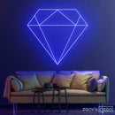 Diamond Neon Sign - Custom Neon Signs | LED Neon Signs | Zanvis Neon®