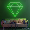 Diamond Neon Sign - Custom Neon Signs | LED Neon Signs | Zanvis Neon®