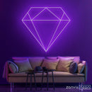 Diamond Neon Sign - Custom Neon Signs | LED Neon Signs | Zanvis Neon®